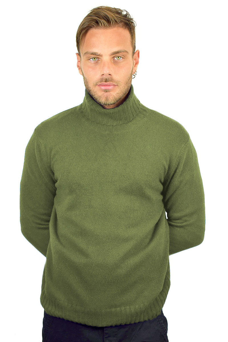 maglione-collo-alto-uomo-verde
