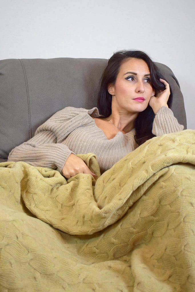 Coperta in Cashmere
