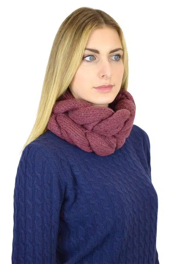Scaldacollo cashmere - Vinaccia