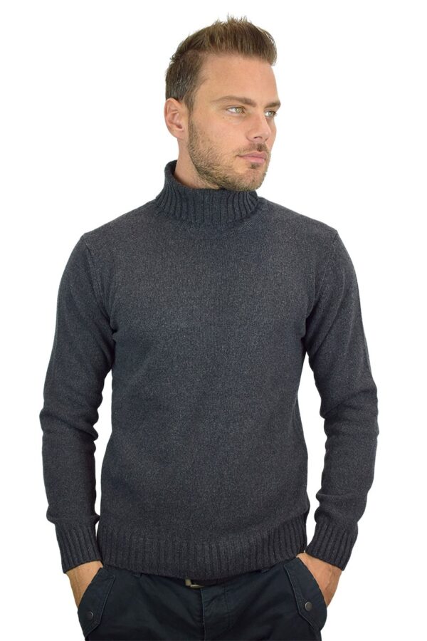 Dolcevita Puro Cashmere Uomo Collezione 25/26 Antracite