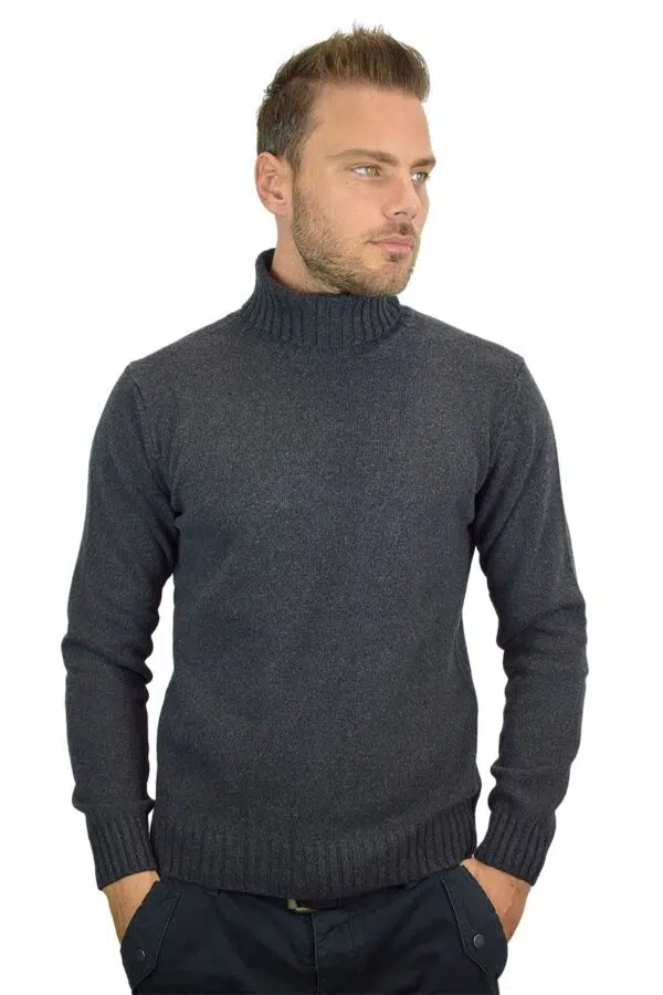 Dolcevita Puro Cashmere Uomo Collezione 25/26 Antracite