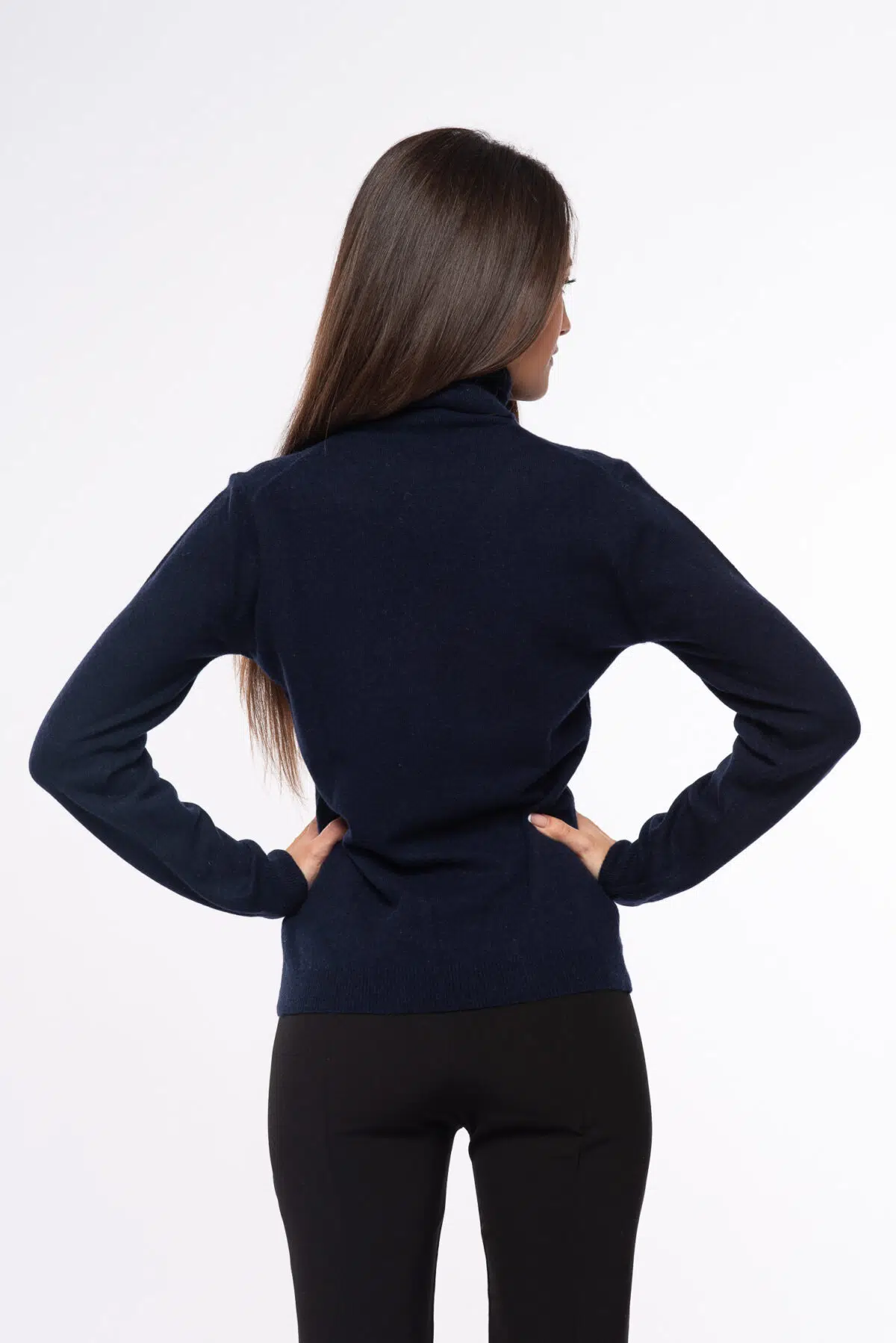 dolcevita donna eco cashmere blu2