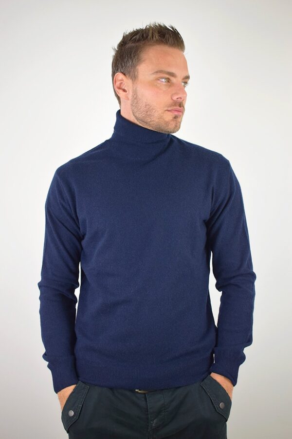 Dolcevita Puro Cashmere Uomo Collezione 25/26 Blu
