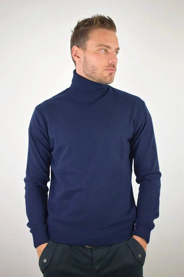 Dolcevita Puro Cashmere Uomo Collezione 25/26 Blu