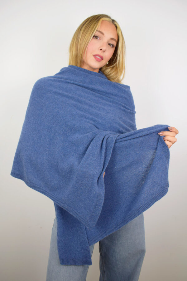 Pure Cashmere Blue Jeans Stole